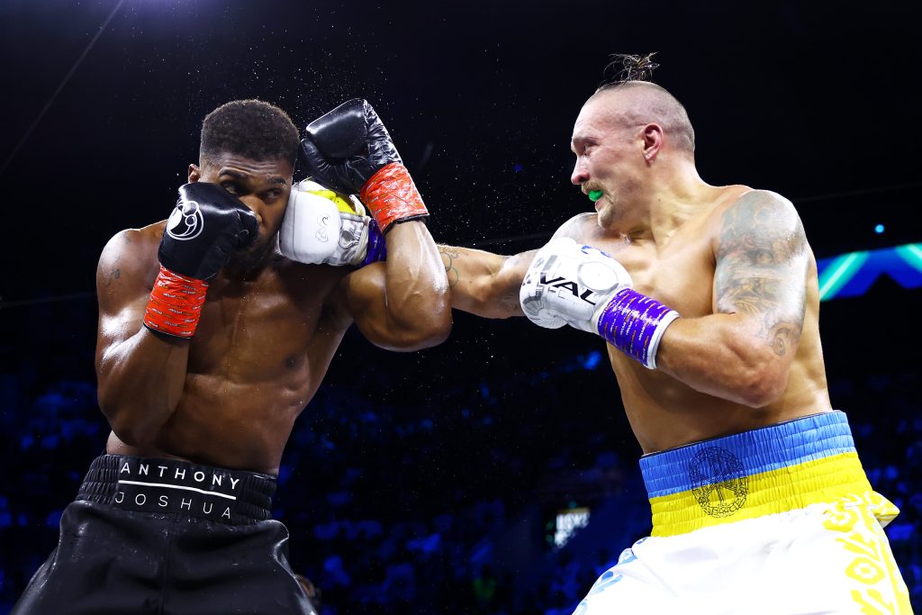 Incredible punch stats from Joshua's defeat to Usyk show Ukrainian's  stunning late onslaught that won the fight