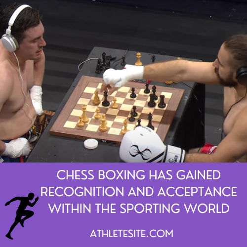 Chess Boxing is the ULTIMATE physical AND mental challenge ♟️🥊  @60secondclassics . . . . . #boxing #chess #fighting #mental #omg